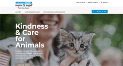 Desktop Screenshot of mspca.org